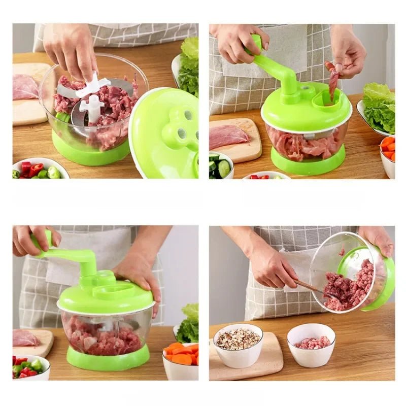 Hachoir manuel puissant - EasyCut™ - Cuisinezchezvous.com