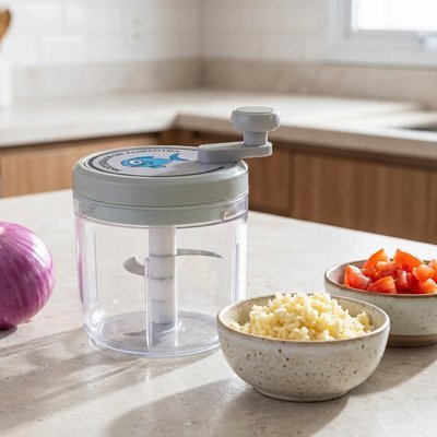 Mini hachoir manuel | Compact et rapide - Cuisinezchezvous.com