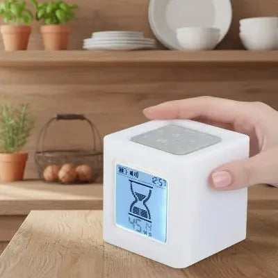 Utilisation de la minuterie cube par simple rotation pour lancer un compte à rebours
