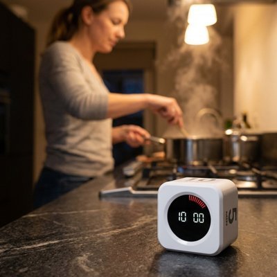 Design moderne du minuteur cuisine Chrono-Precision