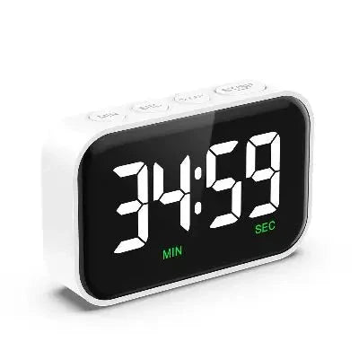 Minuteur de cuisine MemorySound ChronoKitchen™ coloris blanc - Cuisinezchezvous.com