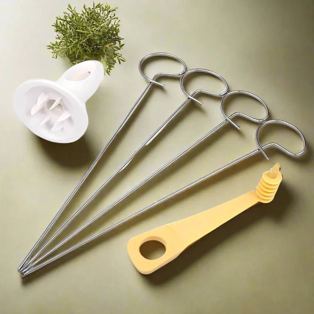 PotatoCutter⹠jaune - design ergonomique et coloré"