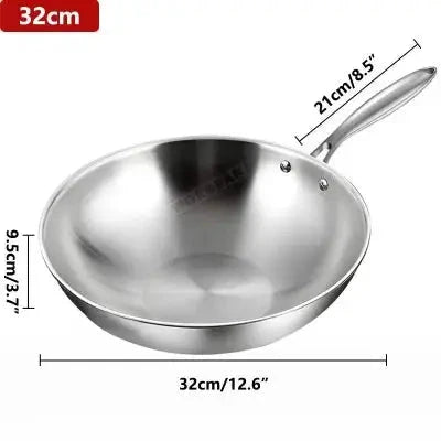 Wok inox HeatPro tri-plis, distribution uniforme de la chaleur - Cuisinezchezvous.com