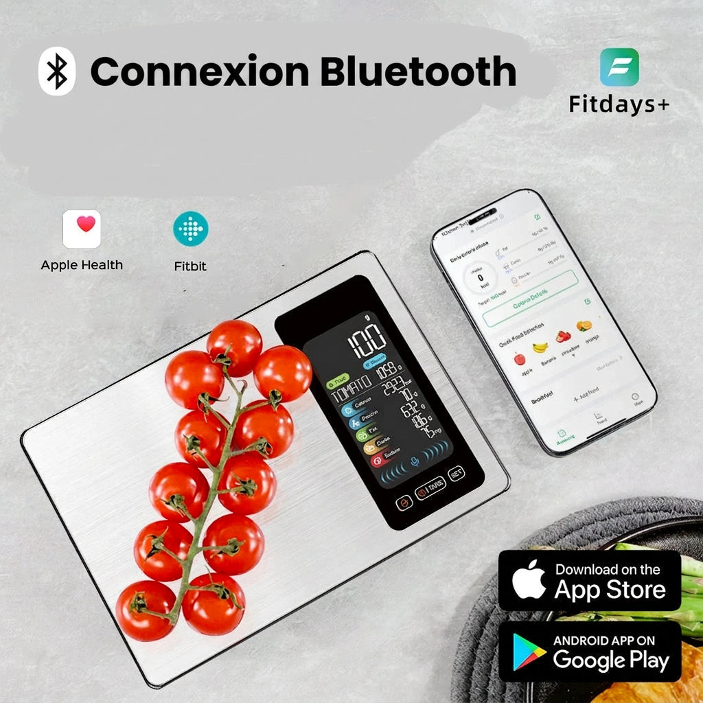 Balance numérique avec une connexion Bluetooth