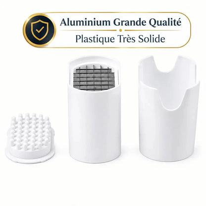Coupe frite et légumes fait d'un plastique alimentaire  très solide