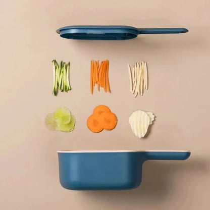 Mandoline tranche et fait des juliennes