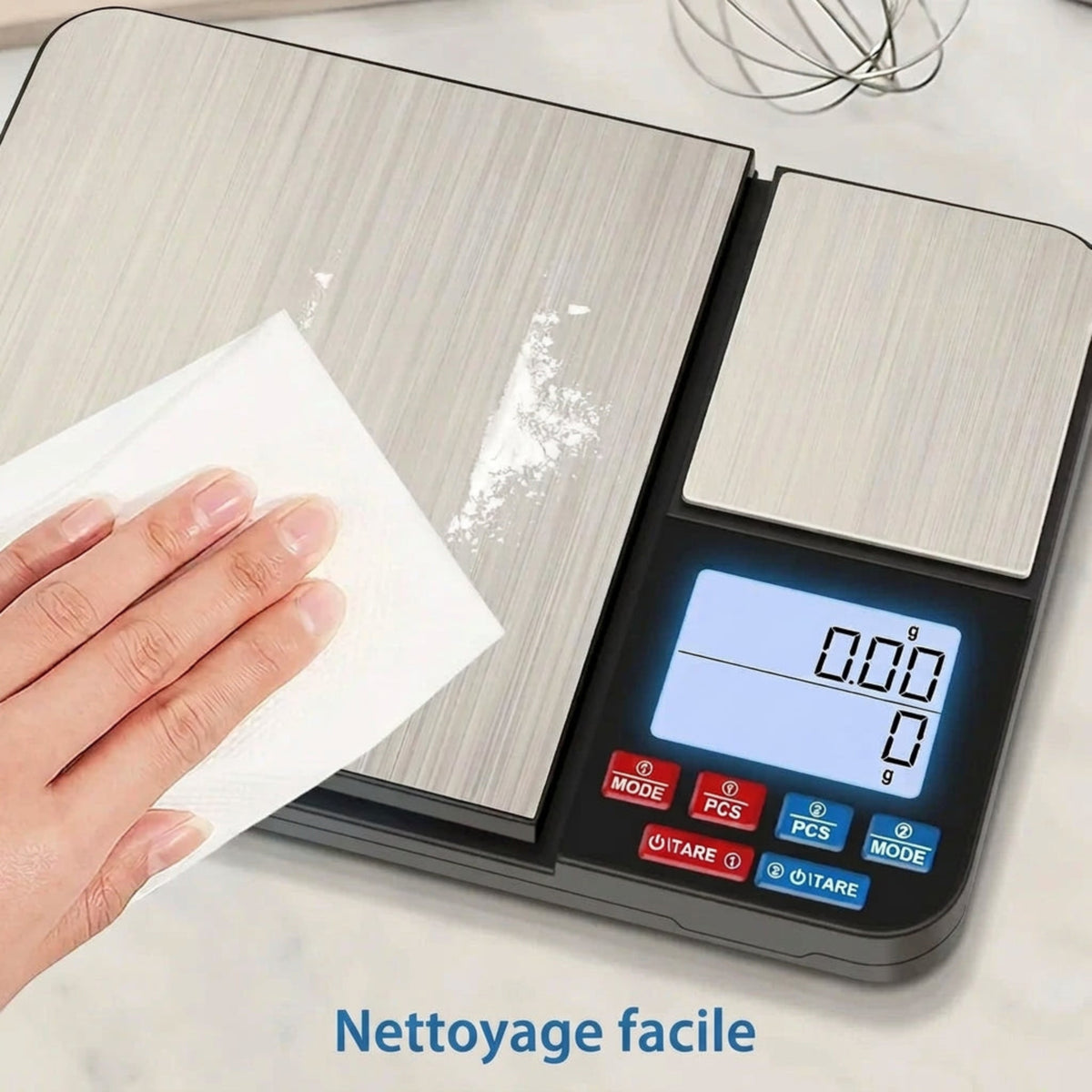 Balance de cuisine nettoyage très facile 