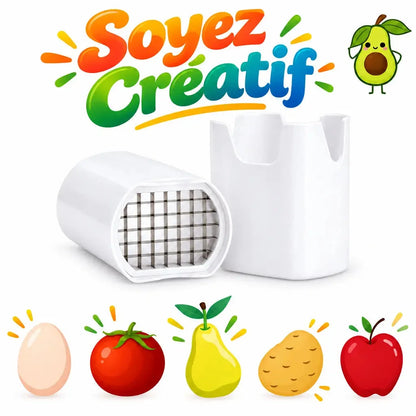 Coupe frite et de légumes ,soyez créatif avec vos fruits et légumes