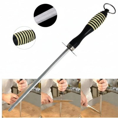 Affuteur de Couteau |Acier Carbone Professionnel - Cuisinezchezvous.com