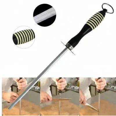 Affûteur de couteau acier carbone professionnel 26 cm - Cuisinezchezvous.com