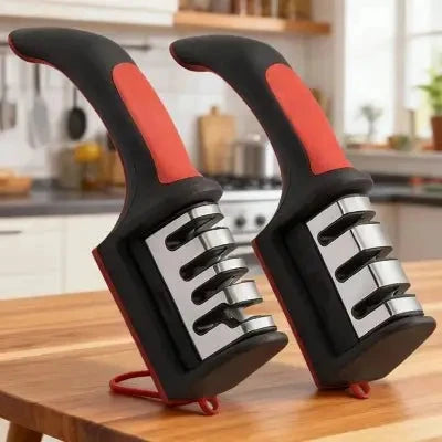 Affûteur de couteaux universel compatible avec couteaux d'office et couteaux de chef.Cuisinezchezvous.com