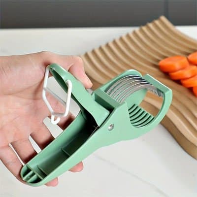 Coupe légumes EasyCut™ Plus couleur vert - Cuisinezchezvous.com