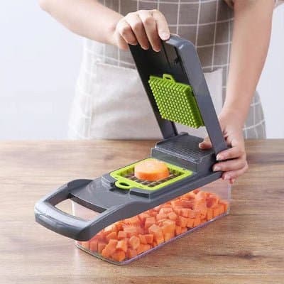 Coupe-légumes EasyCut™ lames interchangeables julienne rondelles - Cuisinezchezvous.com