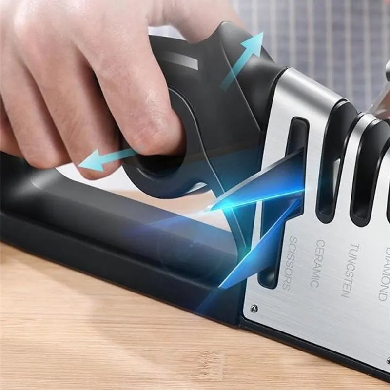 Couteau de cuisine - L'aiguiseur - Sharp™ - Cuisinezchezvous.com