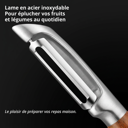 Éplucheur pour fruits et légumes très tranchant