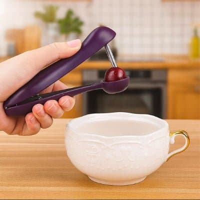 Dénoyauteur cerise mécanisme piston éjection noyau - Cuisinezchezvous.com