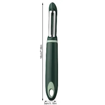 Éconôme ergonomique EcoPeel™ blanc et vert - Cuisinezchezvous.com
