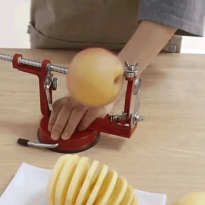 Éplucheur Pomme MultiPrep EcoPeel™ 3-en-1 tarte pommes spirale - Cuisinezchezvous.com