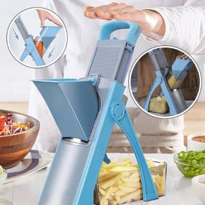 	Mandoline cuisine EasyCut™ protection main sécurité intégrée - Cuisinezchezvous.com