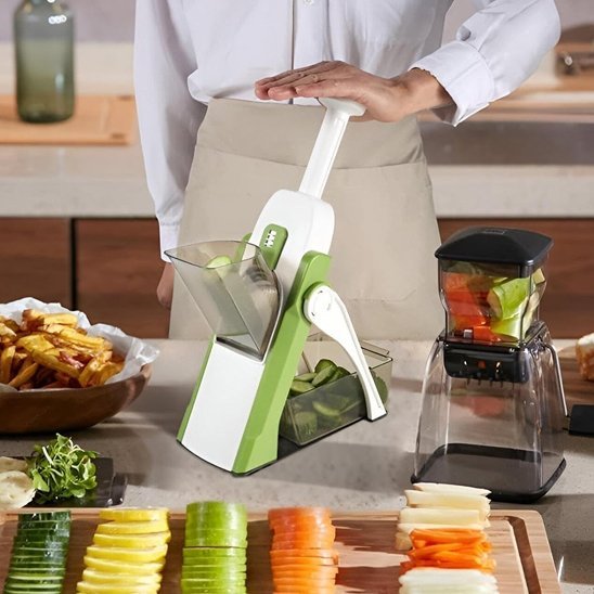 Mandoline Cuisine | Polyvalente EasyCut™ - Cuisinezchezvous.com