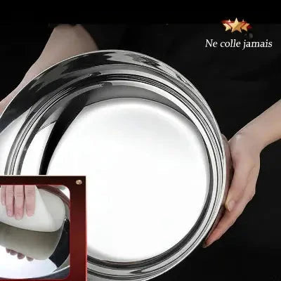 Marmite inox 304 6L poignées ergonomiques détail fixation - Cuisinezchezvous.com