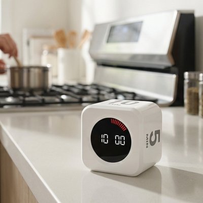 Utilisation du minuteur cuisine pour recettes de chef