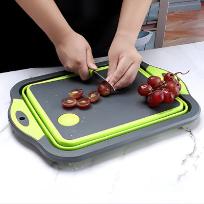 Planche à découper avec poignees