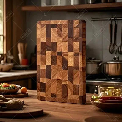 Une planche à découpé en bois d'acacia Cuisinezchezvous.com