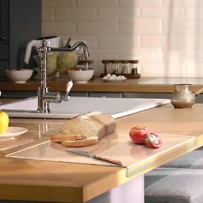 Planche à découper transparente antidérapante ChefBoard™ - Cuisinezchezvous.com