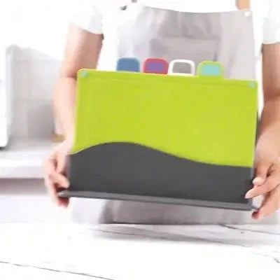 Set de planches à découper plastique antibactérien ChefBoard™ Cuisinezchezvous.com

