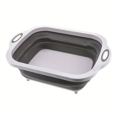 Planche a decouper multifonction avec fonction bassine intégrée - Cuisinezchezvous.com