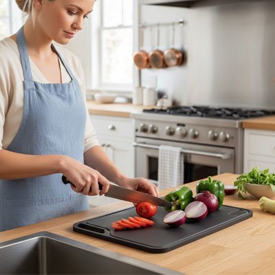 Planche a decouper | Robuste & Ecologique ChefBoard™ - Cuisinezchezvous.com