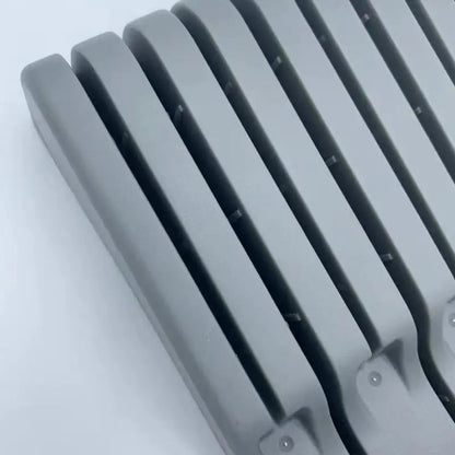 Rangement couteaux sécurisé en ABS gris pour tiroir - Cuisinezchezvous.com