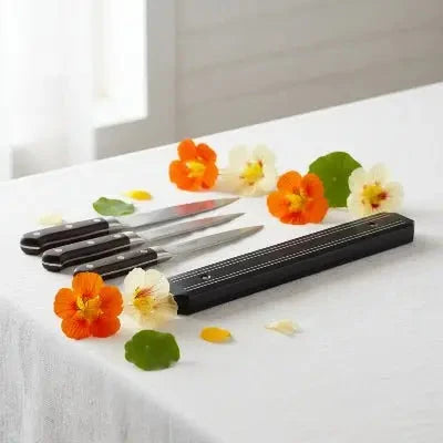 porte couteaux magnétique accessoire de chef  pour cuisine mural  -Cuisinezchezvous,com