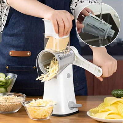 Râpe Légume 5 - en - 1 | Multifonction EasyCut™ - Cuisinezchezvous.com