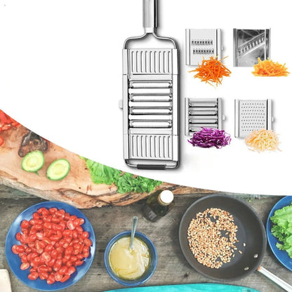 Rape Legumes 4 - en - 1 | Acier Inoxydable EasyCut™ - Cuisinezchezvous.com