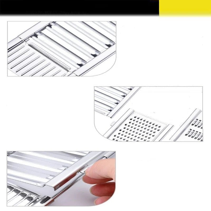 Rape Legumes 4 - en - 1 | Acier Inoxydable EasyCut™ - Cuisinezchezvous.com