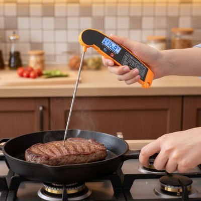 Thermomètre de cuisine à lecture précise - Cuisinezchezvous.com