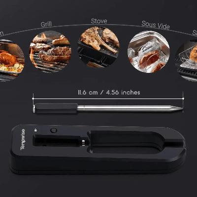 Thermomètre de cuisson| Connecté sans fil - Baubecue -Cuisinezchezvous.com