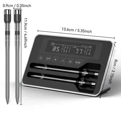 Thermomètre de cuisson Bluetooth sans fil dimensions - Cuisinezchezvous.com