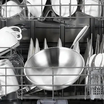 Wok 32cm compatible tous feux dimensions et finitions - et lave-vaisselle-cuisinezchezvous.com